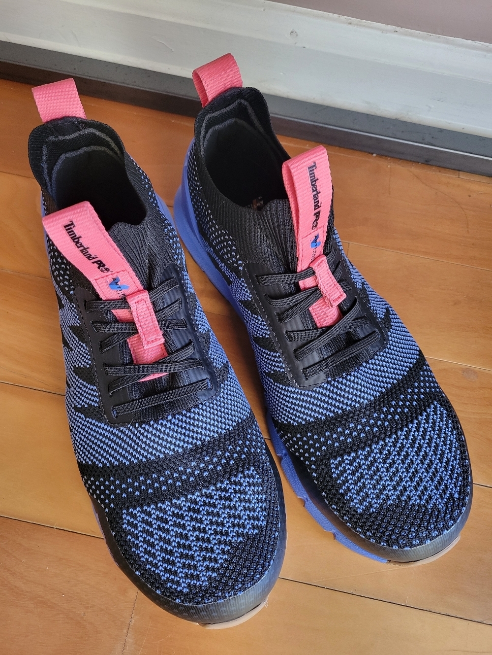 Timberland PRO Women's Radius Knit Composite Toe athletic work shoes 8.5M Mint - Picture 3 of 13